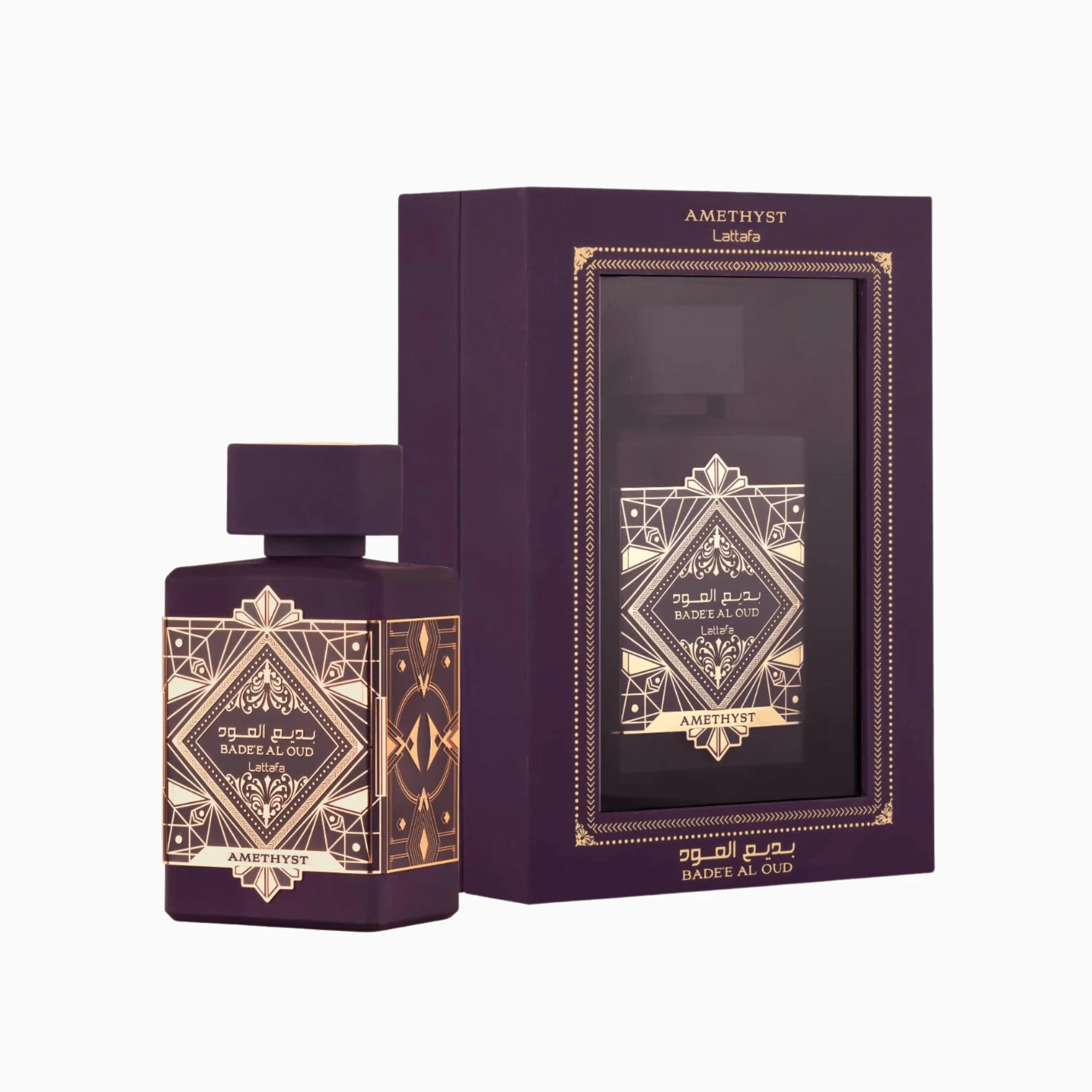 Badee Al Oud Amethyst By Lattafa EDP Spray 3.4 Oz - Image 3