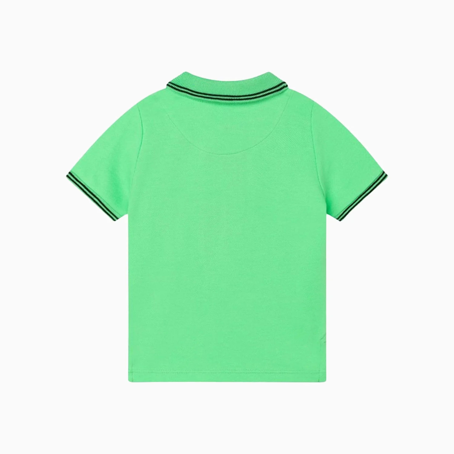 Kid's Boss Logo Badge Polo Shirt - Image 4