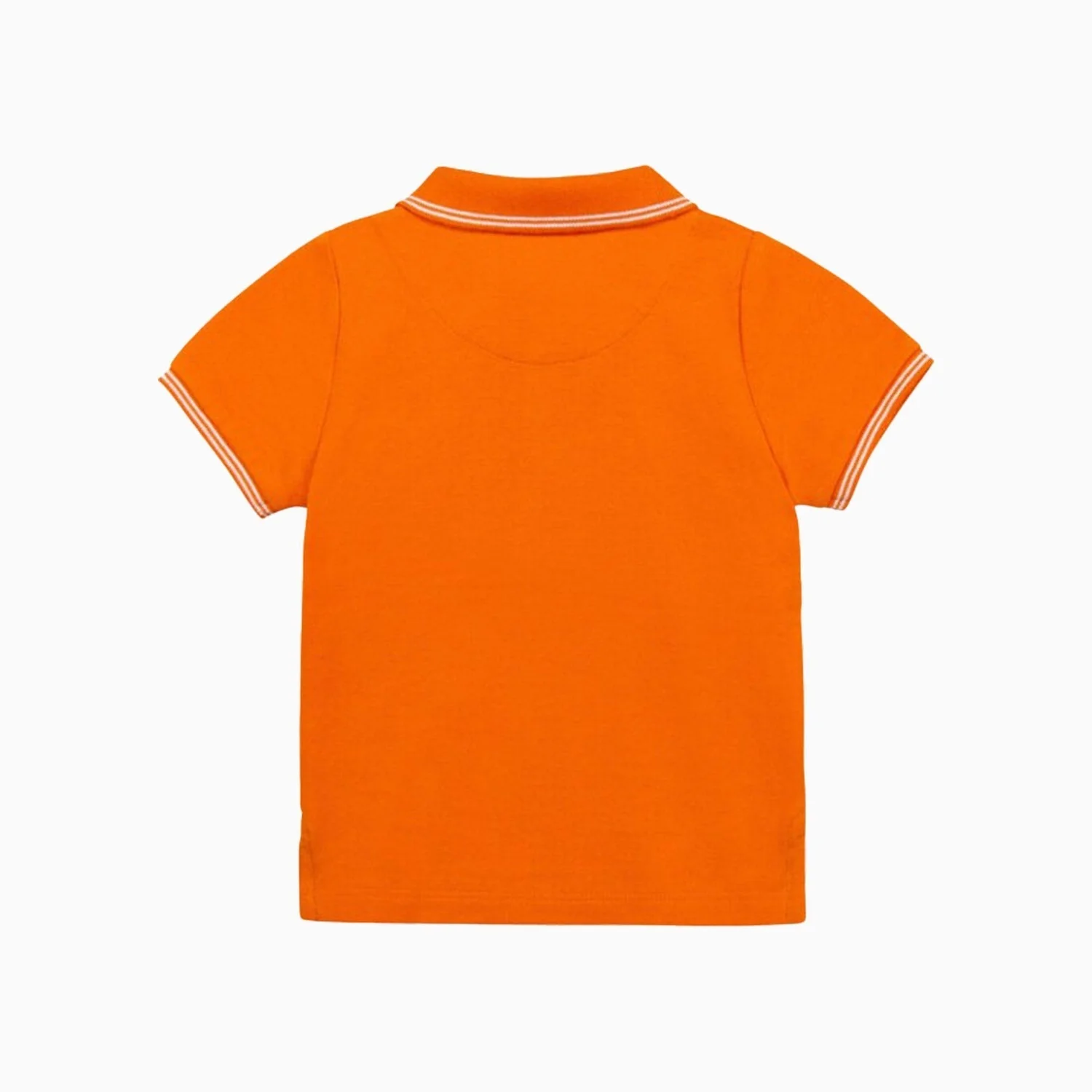 Kid's Boss Logo Badge Polo Shirt - Image 6