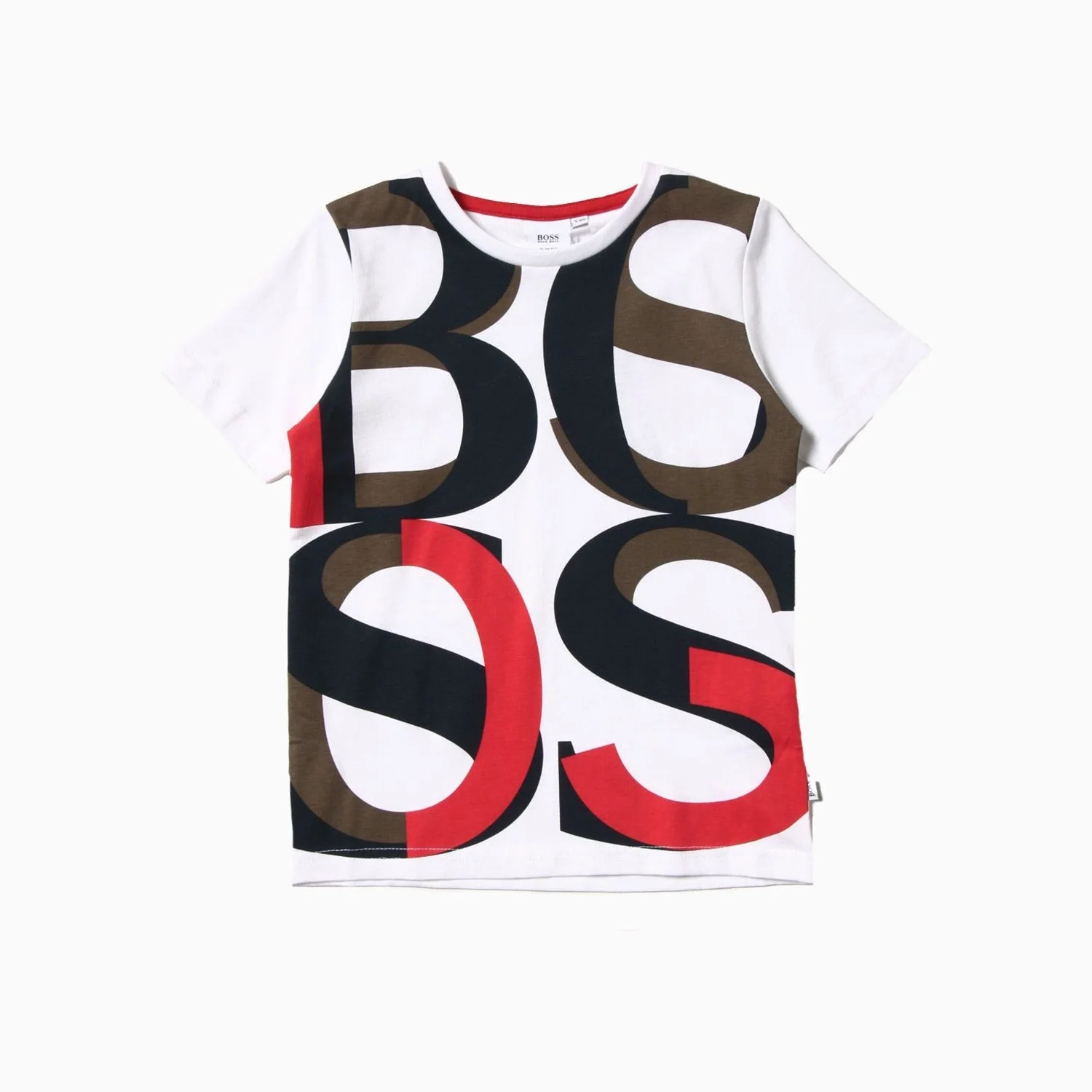 Kid's Large Text Logo T-Shirt - Image 3