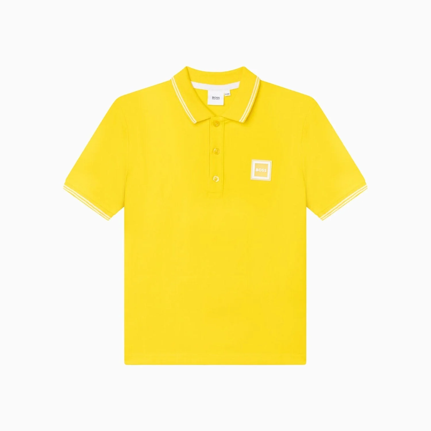 Kid's Pique Short Sleeve Polo Shirt - Image 5