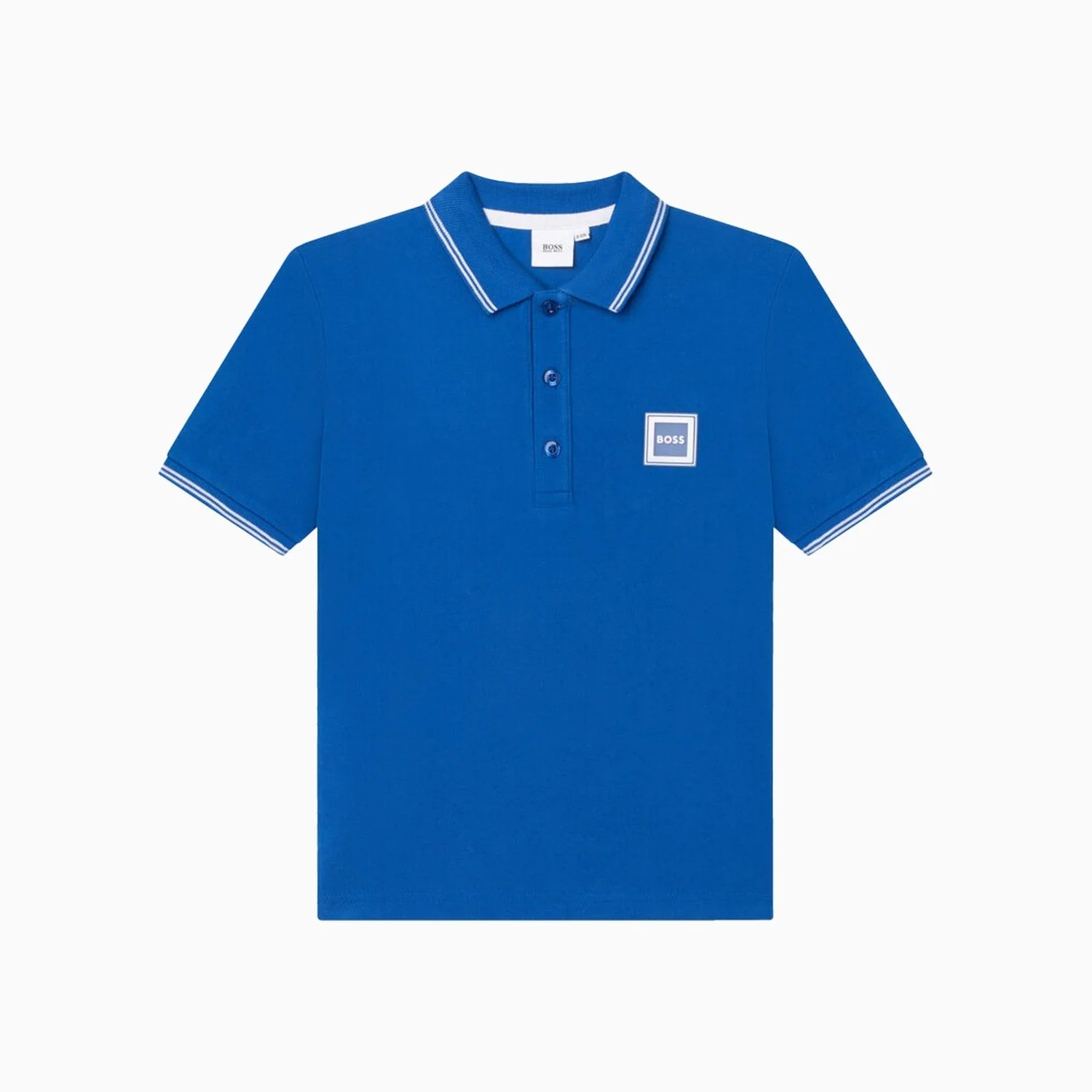 Kid's Pique Short Sleeve Polo Shirt - Image 7