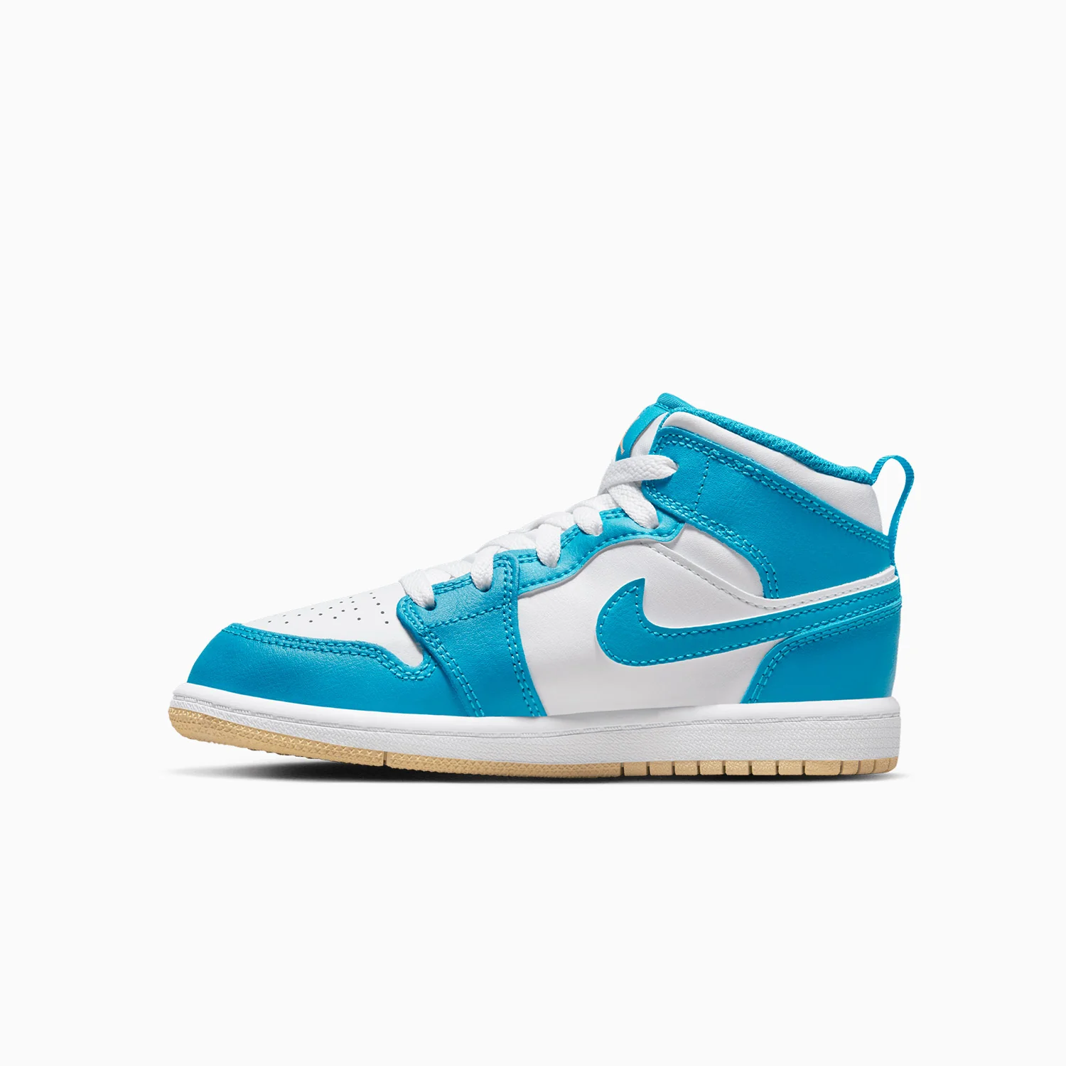 Kid's Air Jordan 1 Mid "Aquatone" Pre School - Image 3
