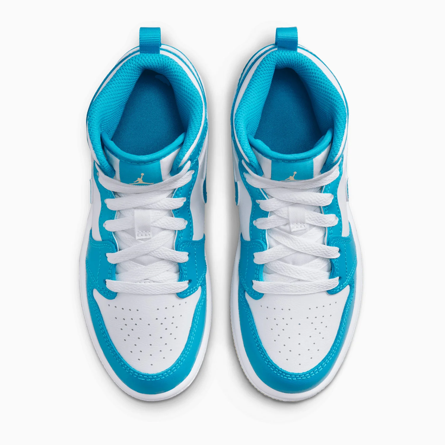 Kid's Air Jordan 1 Mid "Aquatone" Pre School - Image 5