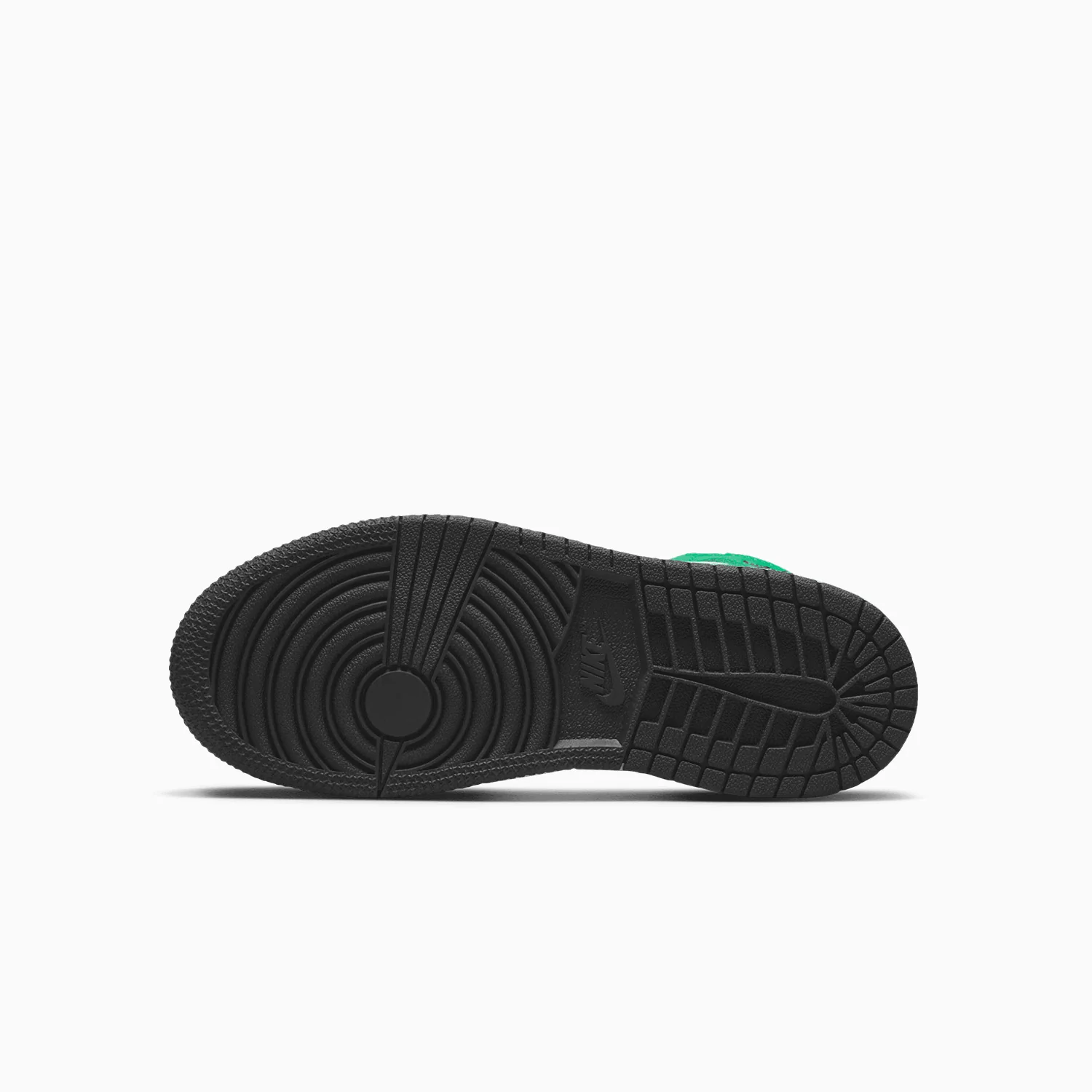 Kid's Air Jordan 1 Mid "Lucky Green" Pre School - Image 4