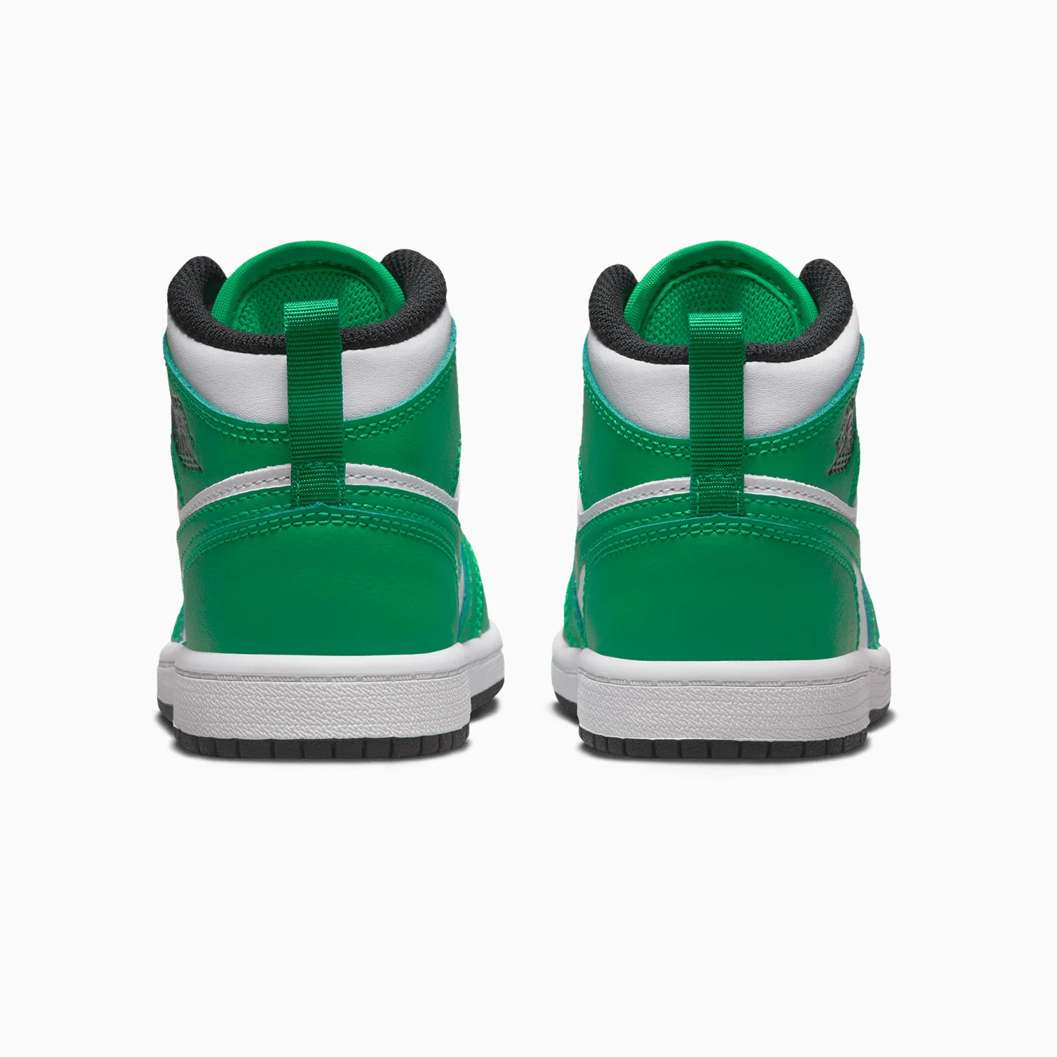 Kid's Air Jordan 1 Mid "Lucky Green" Pre School - Image 6