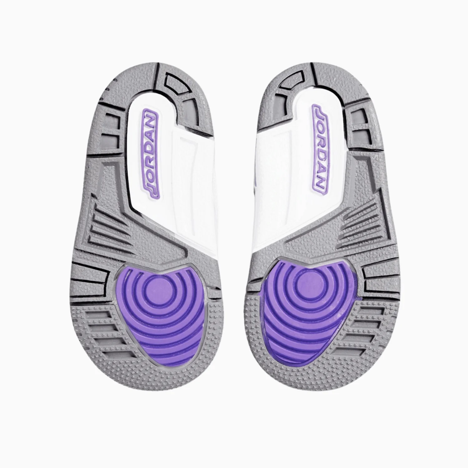 Kid's Jordan 3 Retro "Court Purple" Toddlers - Image 4