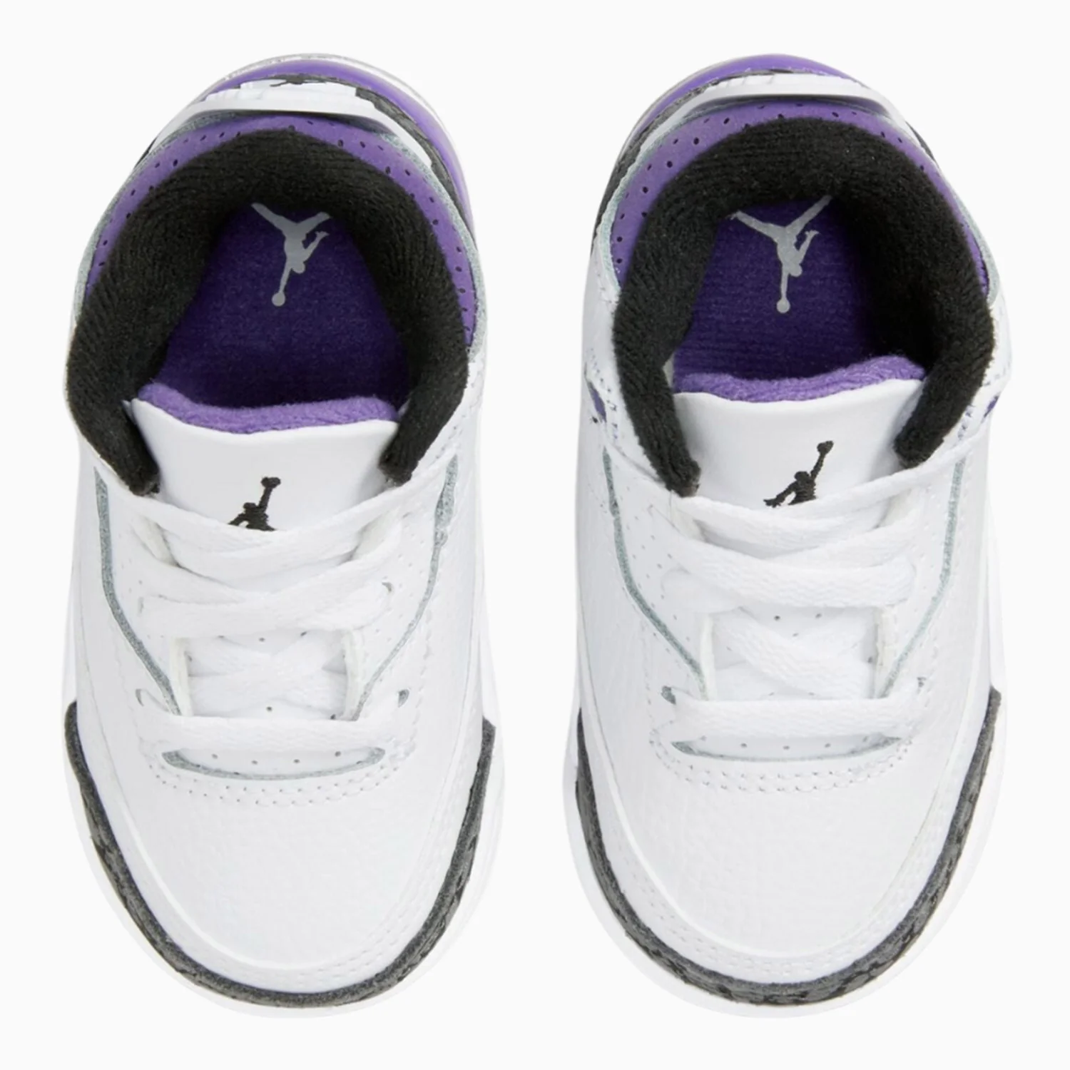 Kid's Jordan 3 Retro "Court Purple" Toddlers - Image 5