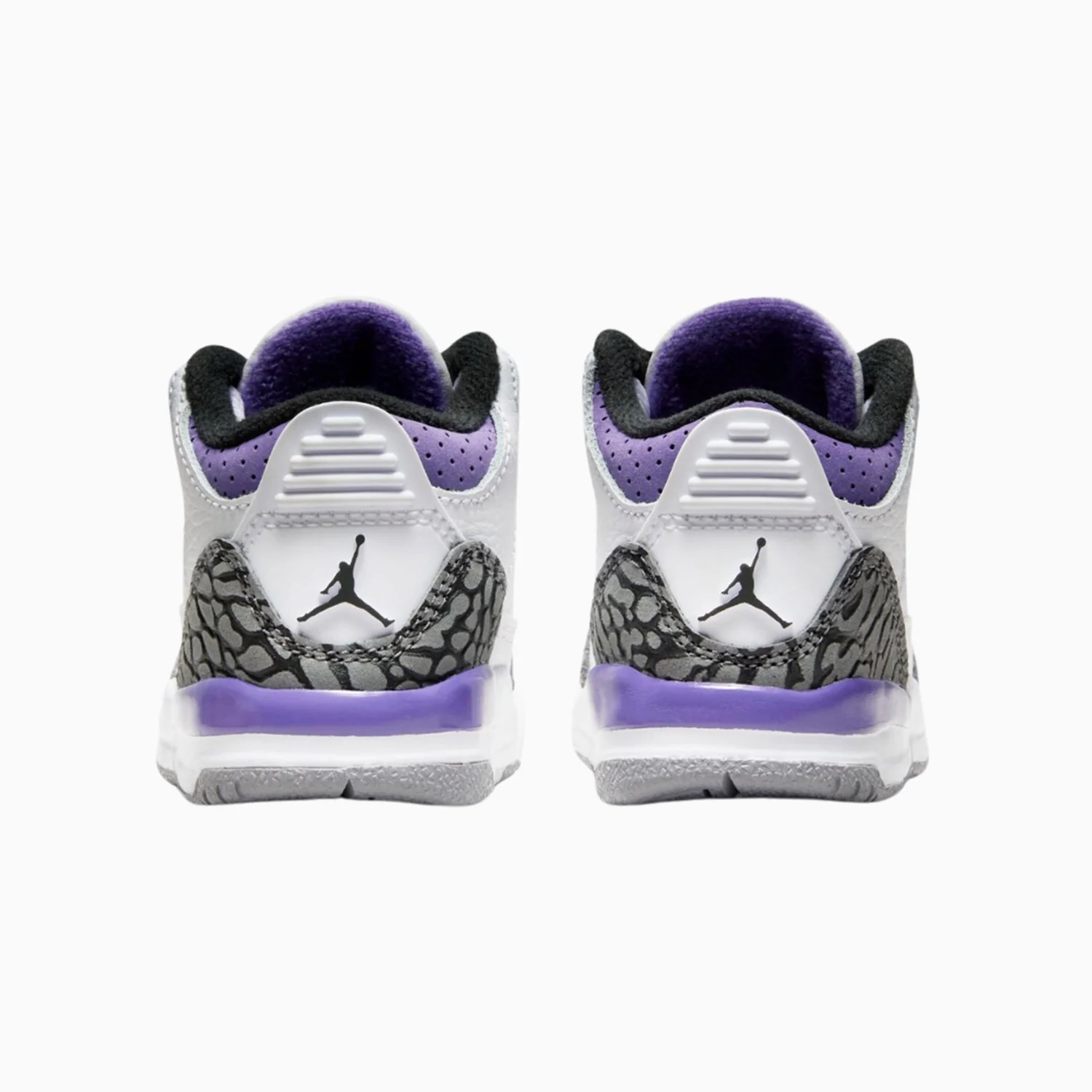 Kid's Jordan 3 Retro "Court Purple" Toddlers - Image 6