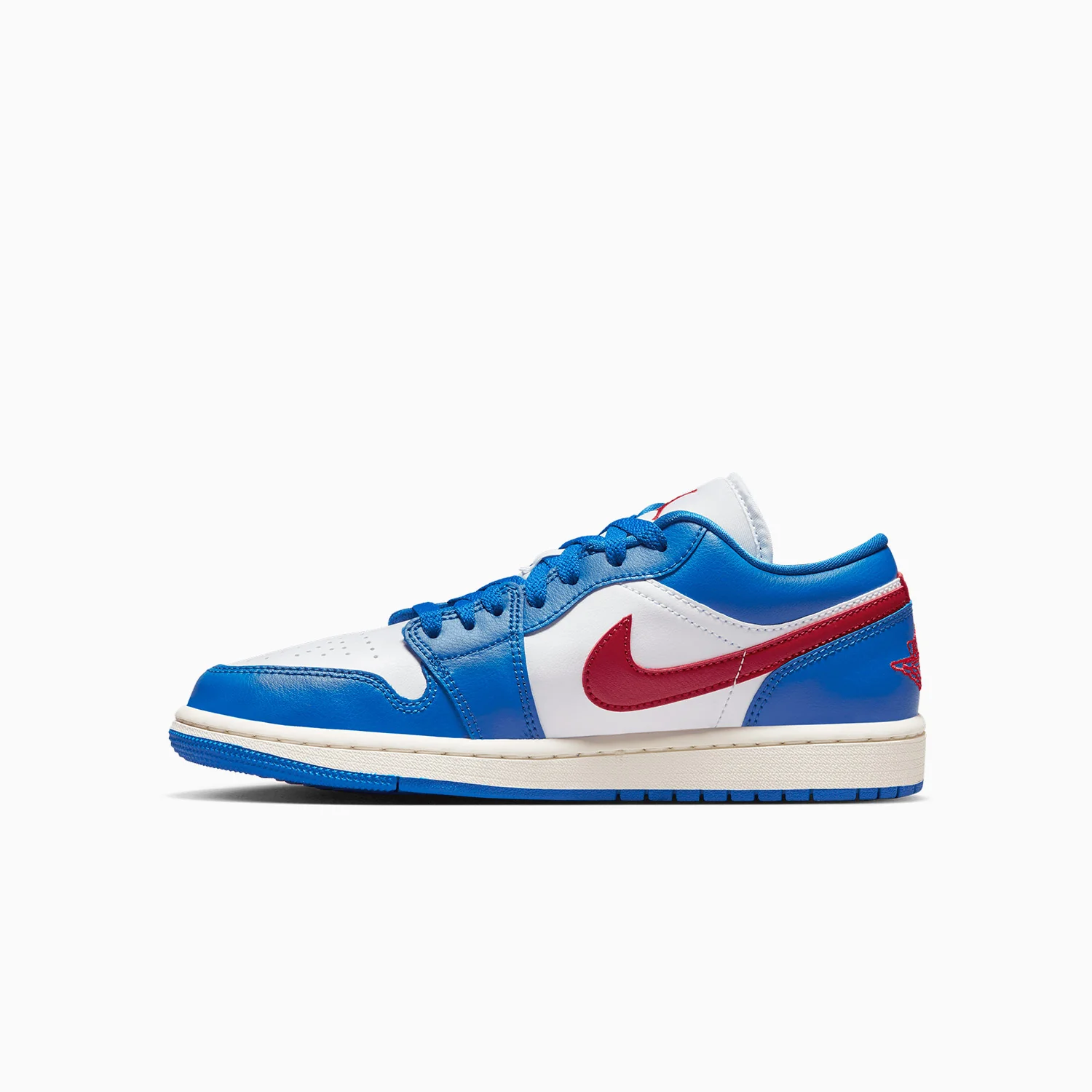 Women's Air Jordan 1 Low "Sport Blue Gym Red" - Image 3