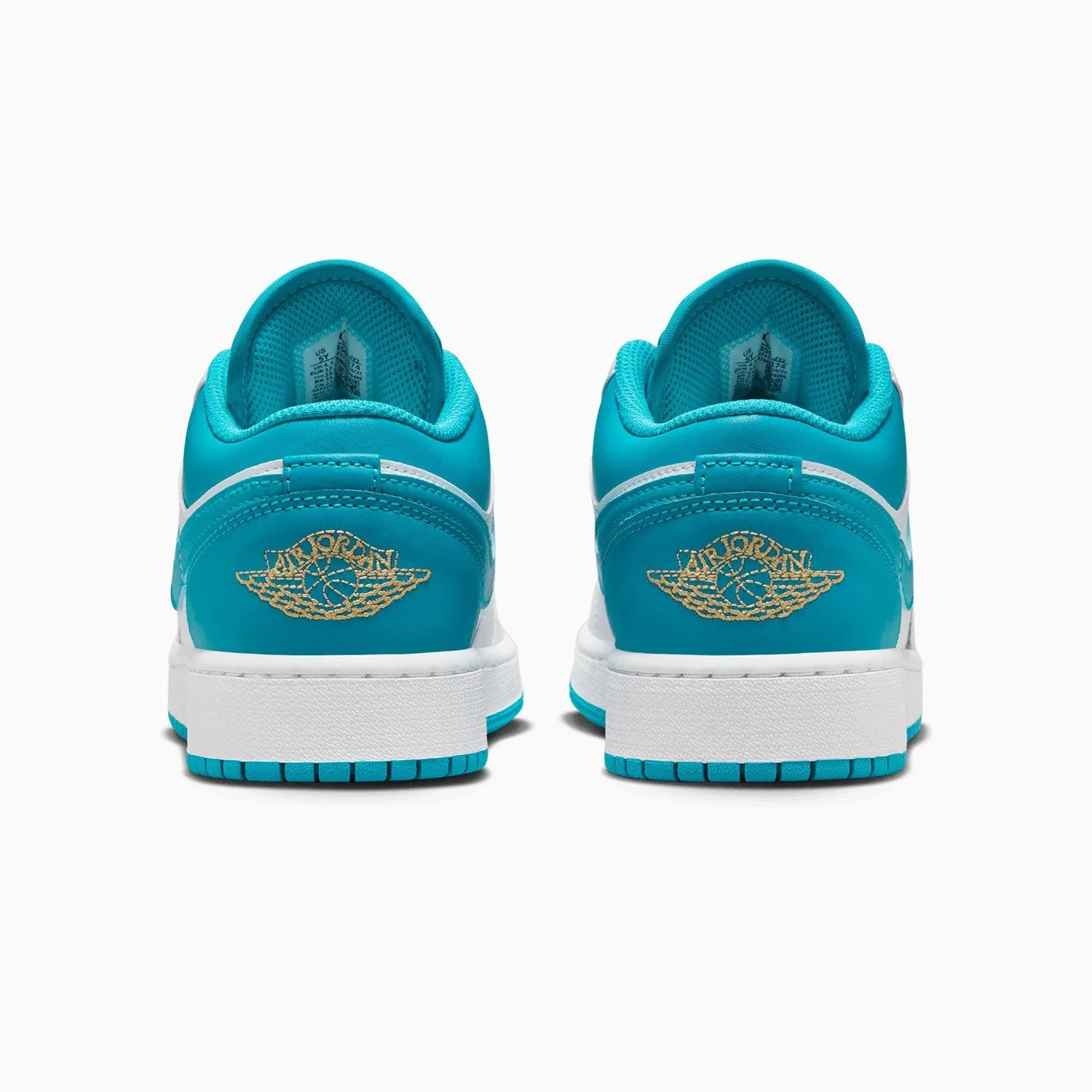 Kid's Air Jordan 1 Low "Aquatone" Grade School - Image 6