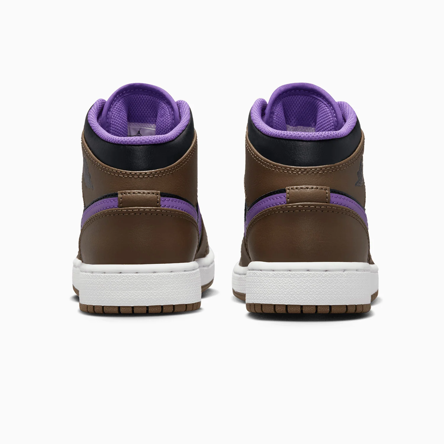Kid's Air Jordan 1 Mid "Purple Mocha" Grade School - Image 6