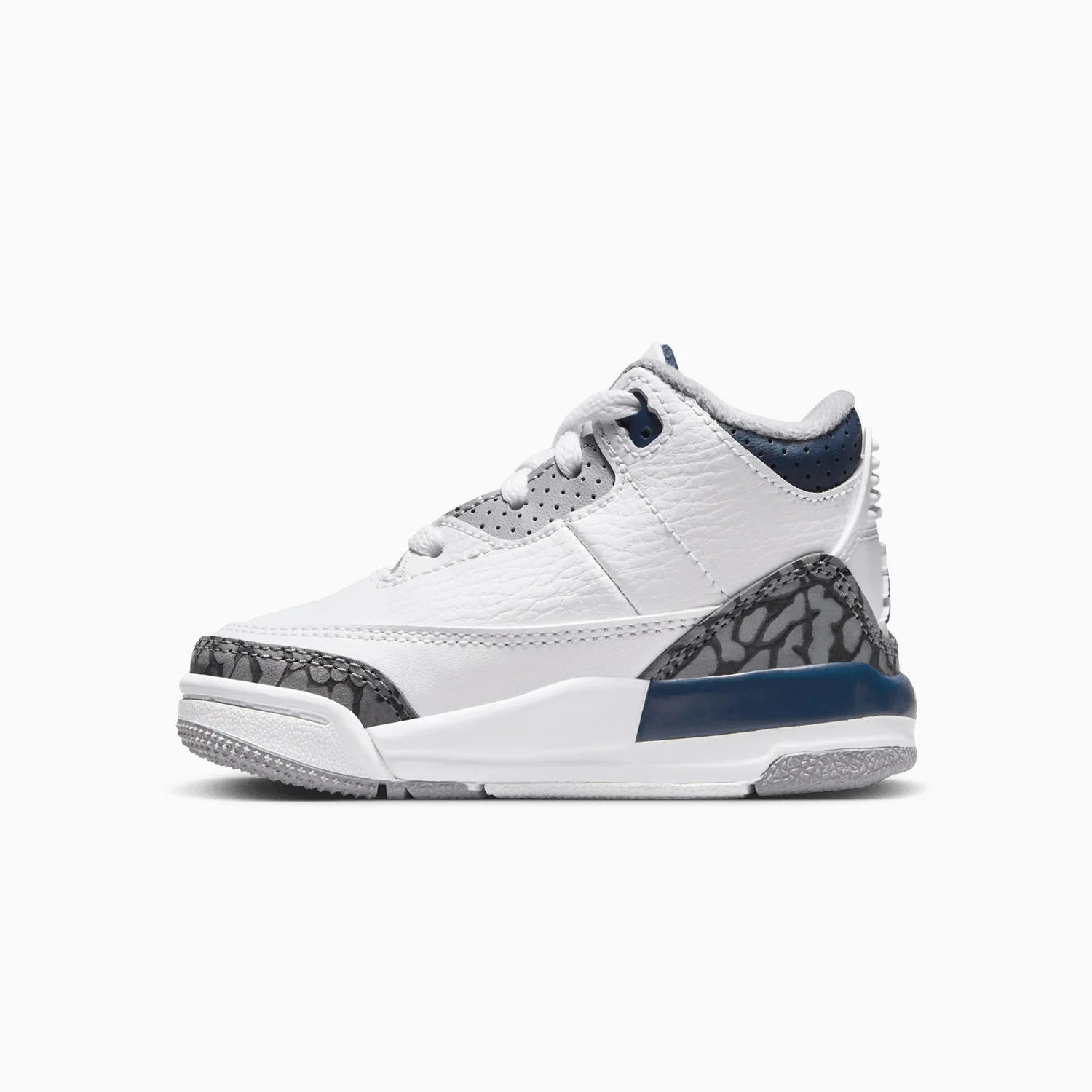 Kid's Air Jordan 3 Retro "Midnight Navy" Toddlers - Image 4