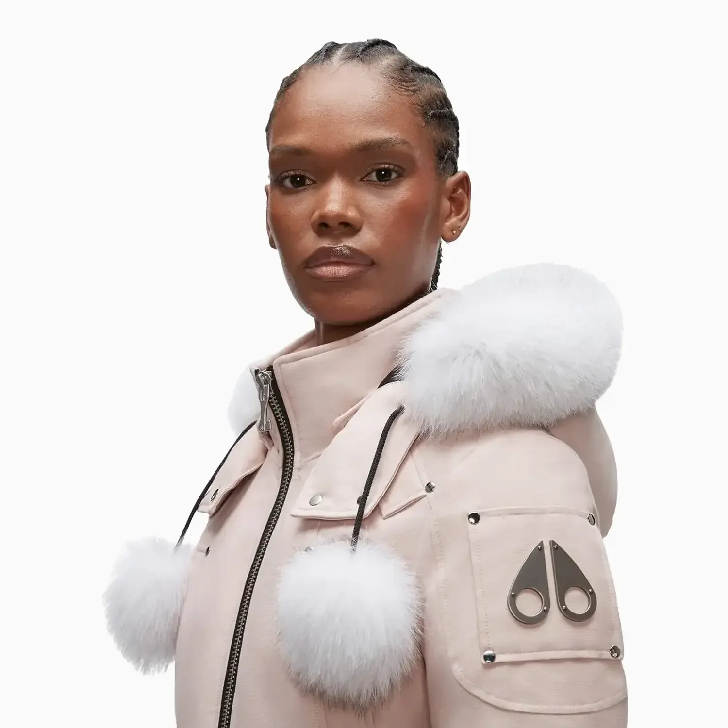 Women's Debbie Bomber Fur Jacket - Image 18