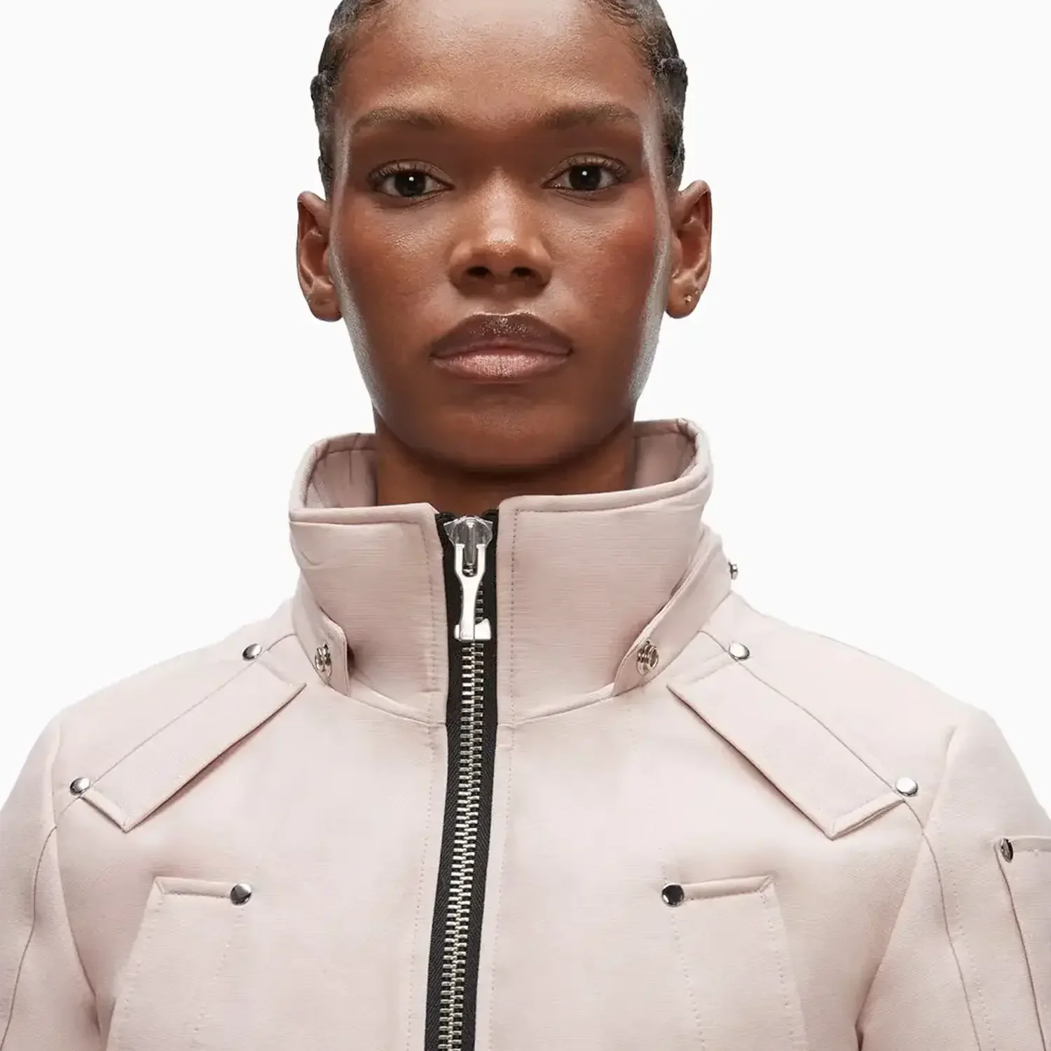 Women's Debbie Bomber Fur Jacket - Image 19