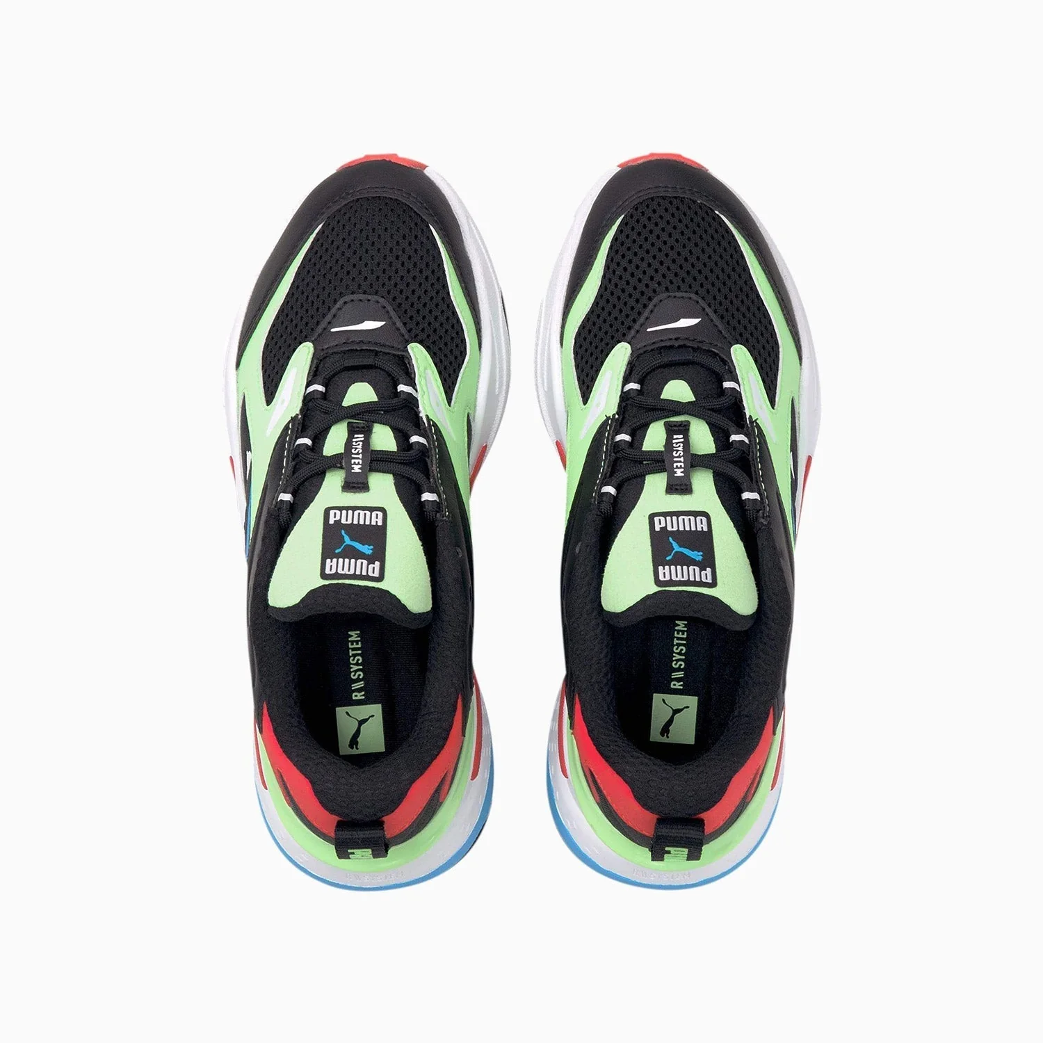 Kid's RS Fast "Black Elektro Green" Grade School - Image 4