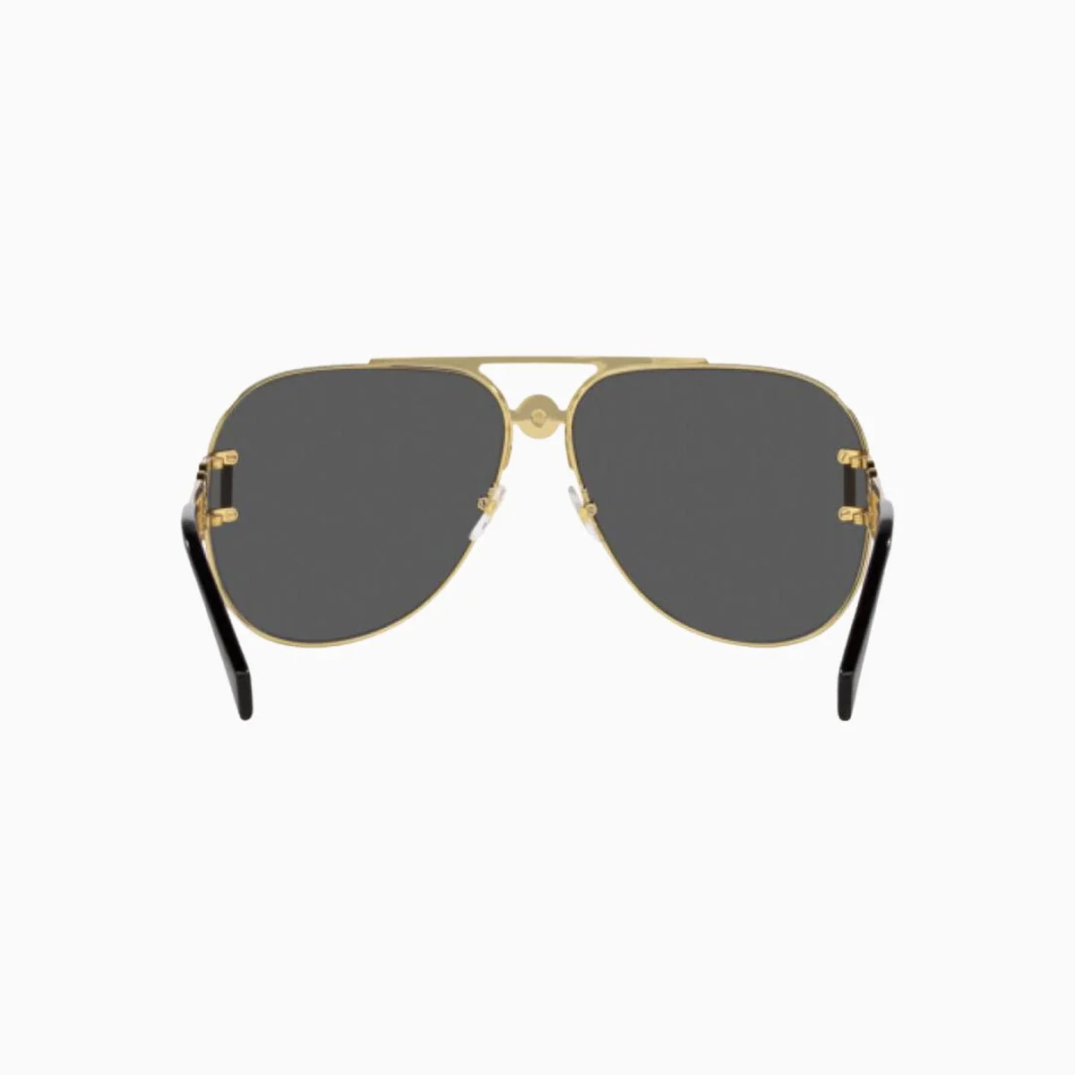 Versace Gold Dark Grey Sunglasses - Image 3